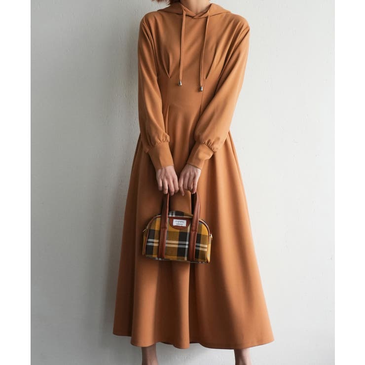 ウエストタックカットソーパーカーワンピース | SAISON DE PAPILLON  | 詳細画像37 