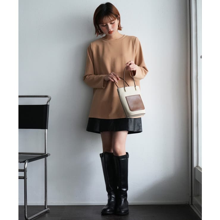 ゆったりシルエカットソートトップス | SAISON DE PAPILLON  | 詳細画像8 