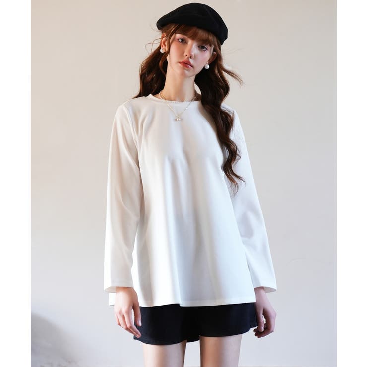 ゆったりシルエカットソートトップス | SAISON DE PAPILLON  | 詳細画像25 