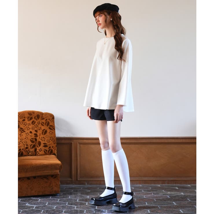 ゆったりシルエカットソートトップス | SAISON DE PAPILLON  | 詳細画像30 