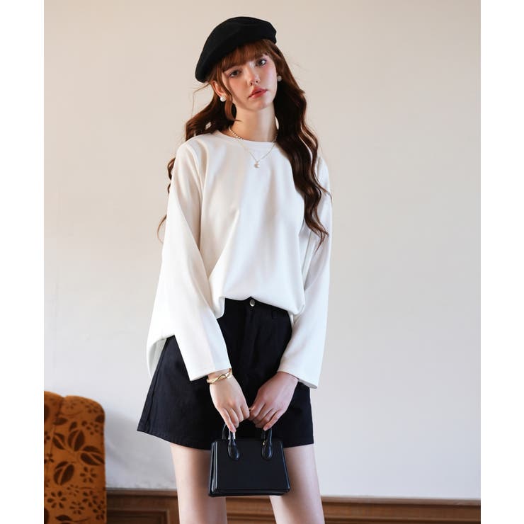 ゆったりシルエカットソートトップス | SAISON DE PAPILLON  | 詳細画像33 