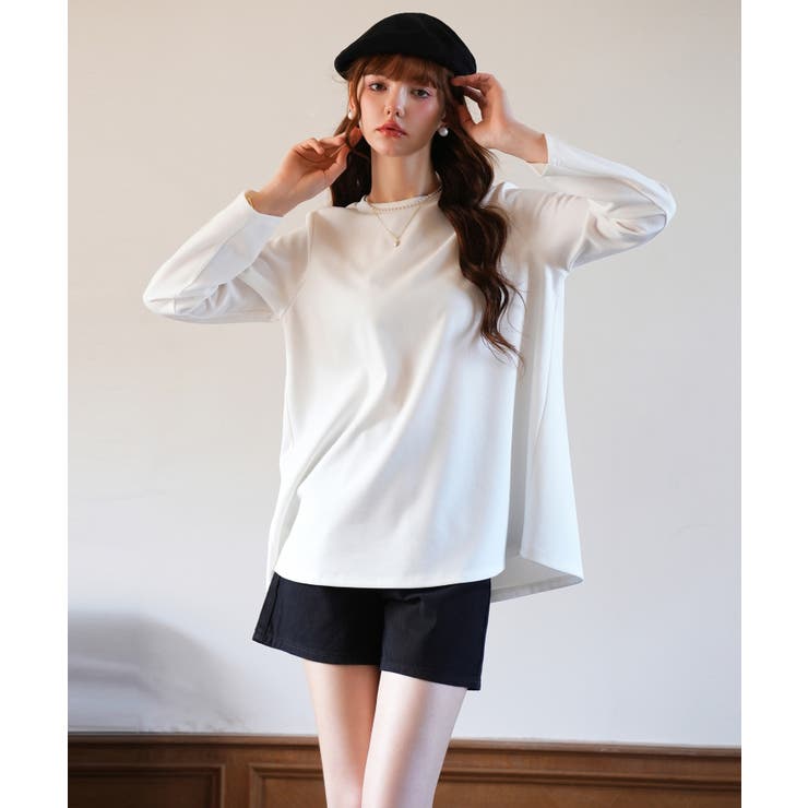 ゆったりシルエカットソートトップス | SAISON DE PAPILLON  | 詳細画像35 