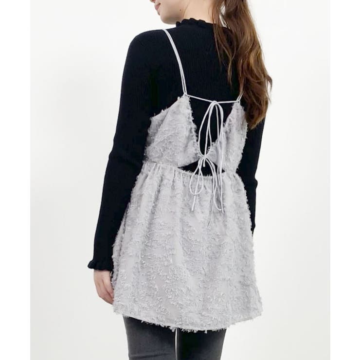 フラワーモチーフキャミトップス | SAISON DE PAPILLON  | 詳細画像16 