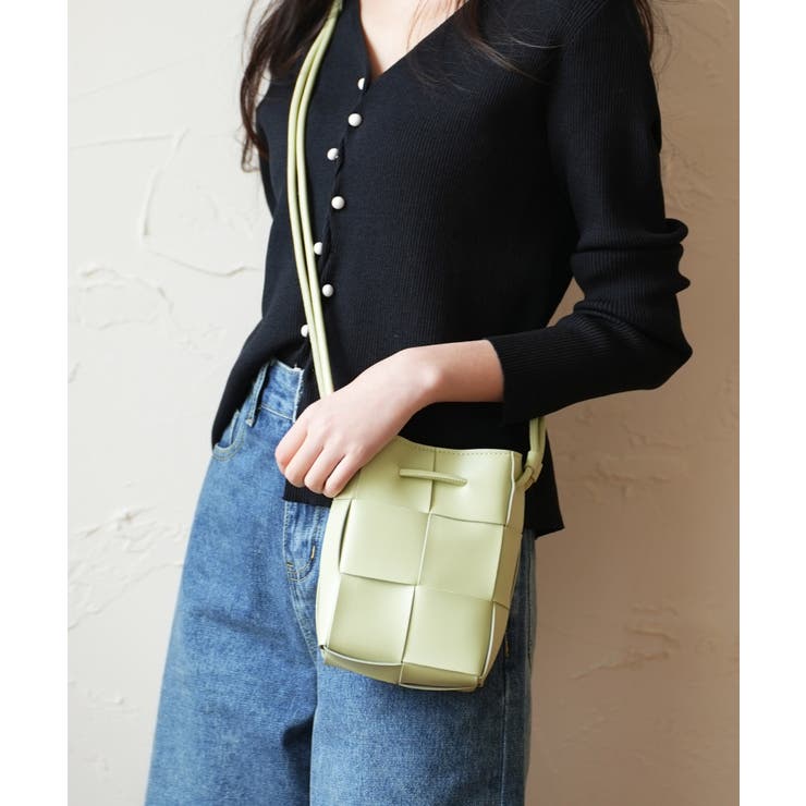 メッシュデザインミニショルダー | SAISON DE PAPILLON  | 詳細画像6 