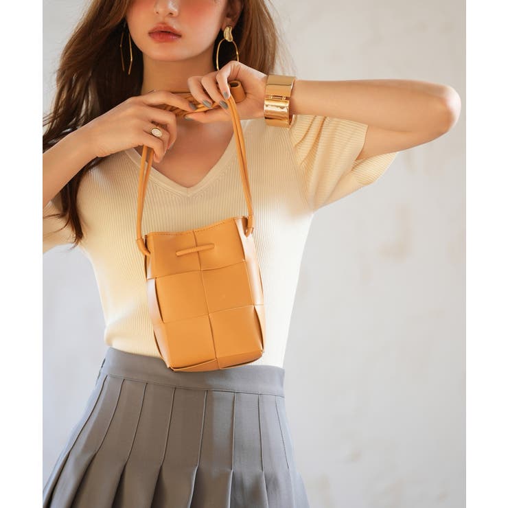 メッシュデザインミニショルダー | SAISON DE PAPILLON  | 詳細画像14 