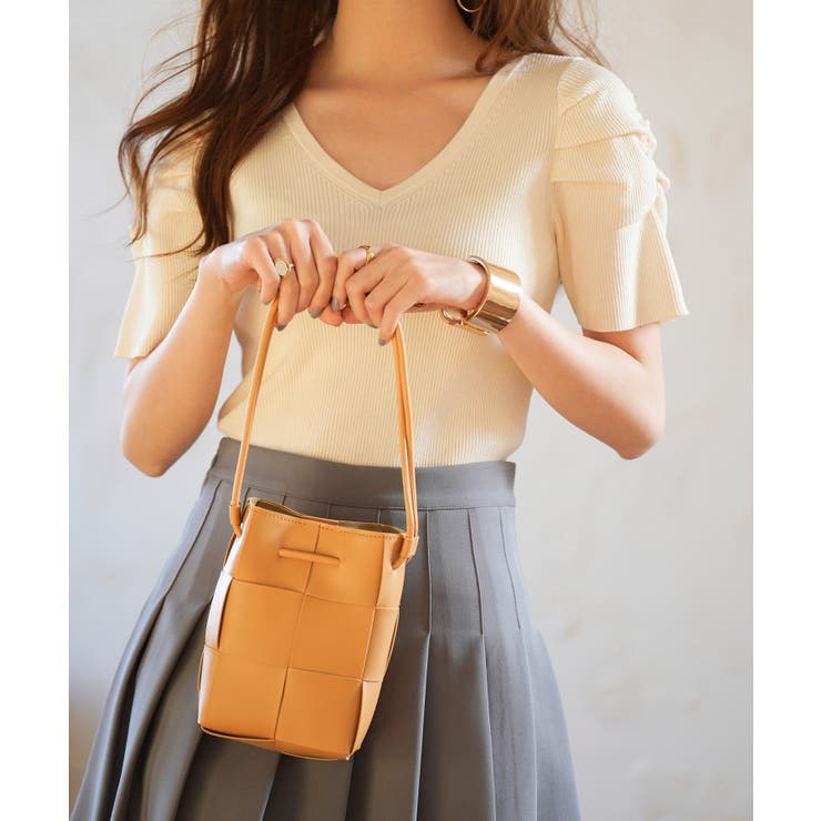 メッシュデザインミニショルダー | SAISON DE PAPILLON  | 詳細画像15 