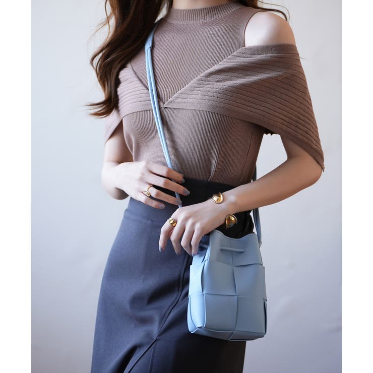 メッシュデザインミニショルダー | SAISON DE PAPILLON  | 詳細画像18 