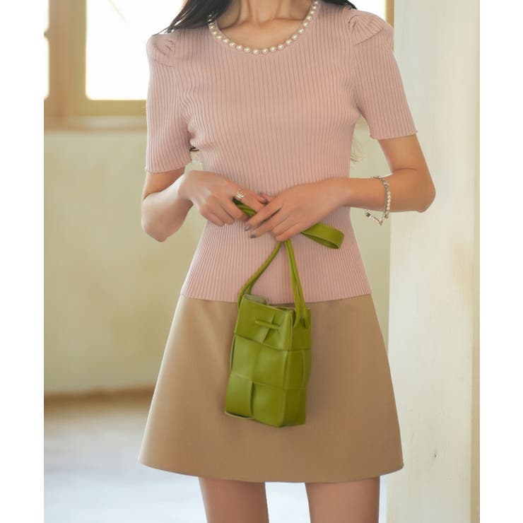 メッシュデザインミニショルダー | SAISON DE PAPILLON  | 詳細画像31 