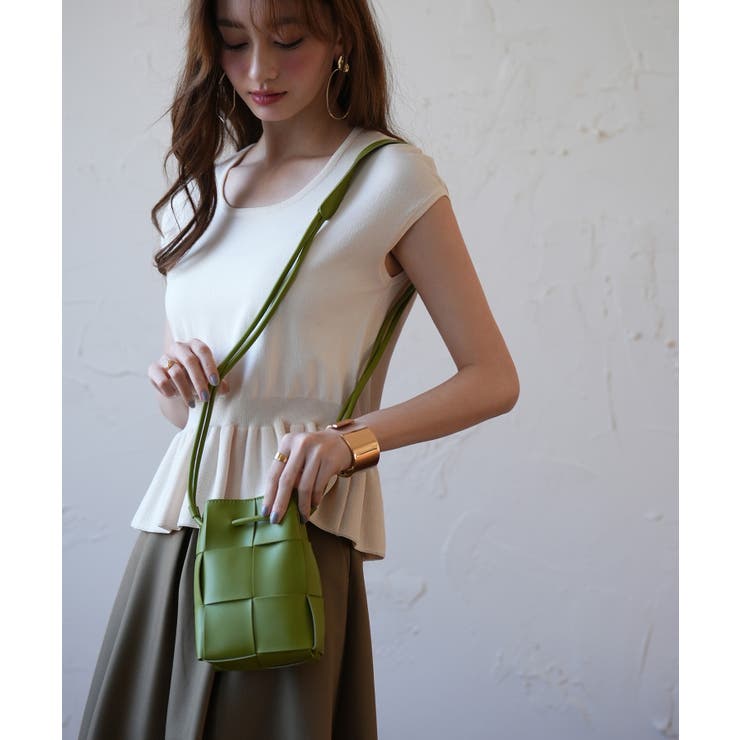 メッシュデザインミニショルダー | SAISON DE PAPILLON  | 詳細画像32 