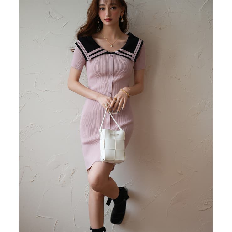 メッシュデザインミニショルダー | SAISON DE PAPILLON  | 詳細画像42 