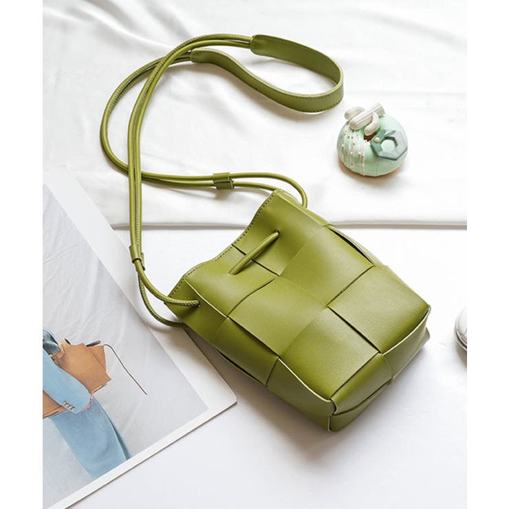 グリーン | メッシュデザインミニショルダー | SAISON DE PAPILLON 