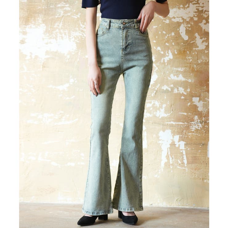 ハイウエストストレッチデニムパンツ | SAISON DE PAPILLON  | 詳細画像16 