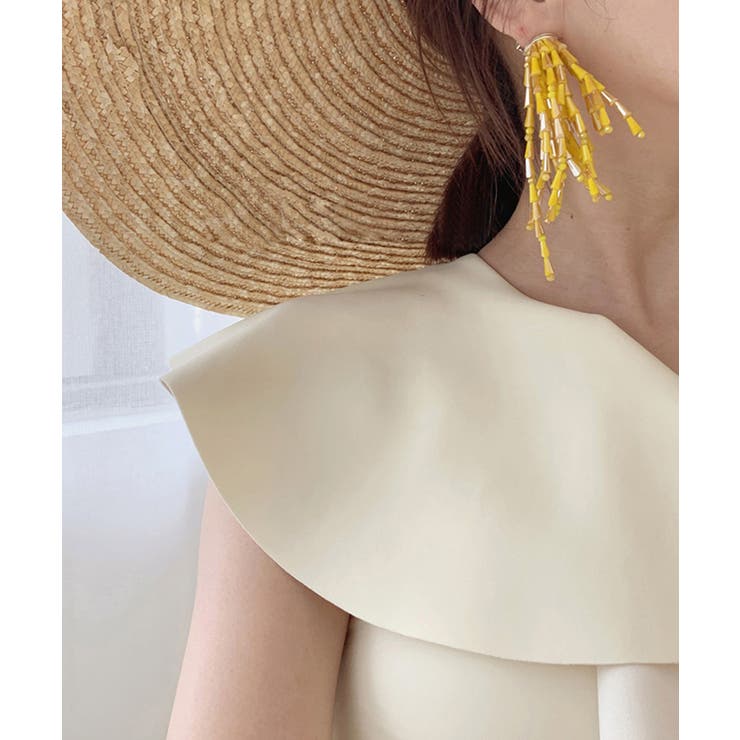 ワンショルダーフリルスイムウェア | SAISON DE PAPILLON  | 詳細画像10 