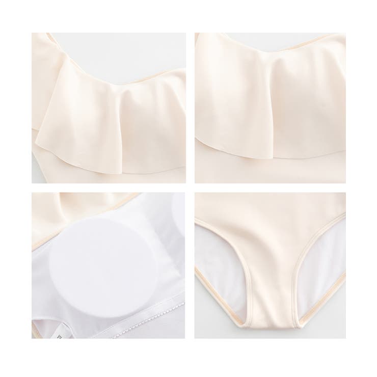 ワンショルダーフリルスイムウェア | SAISON DE PAPILLON  | 詳細画像12 