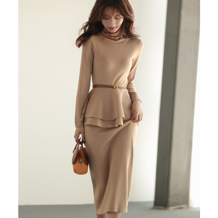 ゴールドバックル細ベルト | SAISON DE PAPILLON  | 詳細画像17 