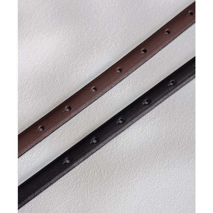 ゴールドバックル細ベルト | SAISON DE PAPILLON  | 詳細画像22 