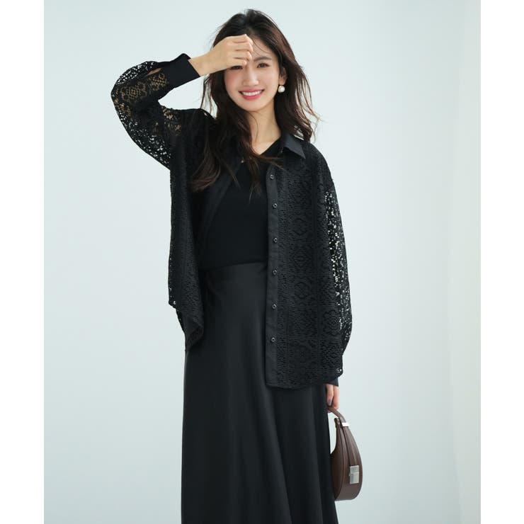 ワンショルダーニットタンクトップ | SAISON DE PAPILLON  | 詳細画像14 