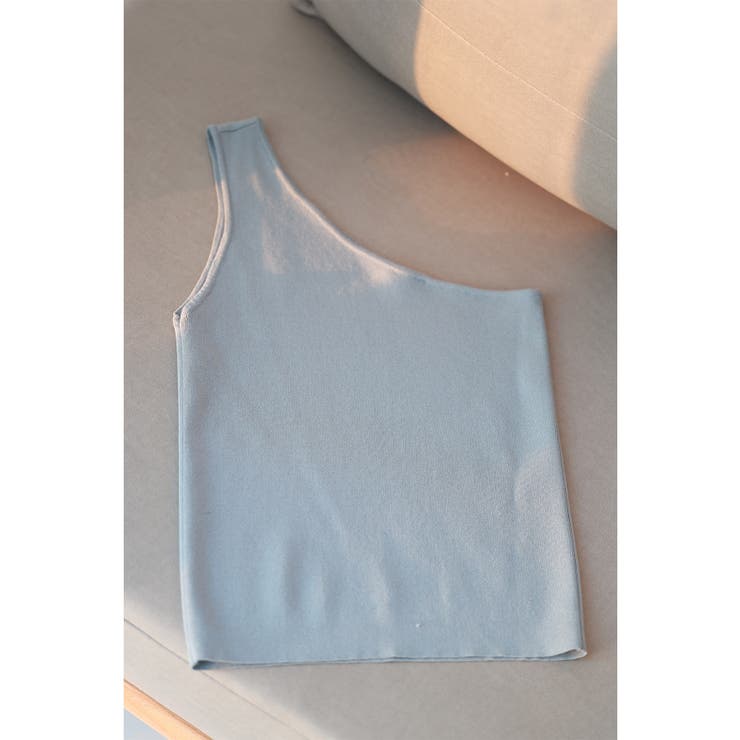 ワンショルダーニットタンクトップ | SAISON DE PAPILLON  | 詳細画像43 