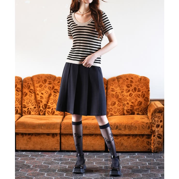 クープネックボーダーサマーニット | SAISON DE PAPILLON  | 詳細画像23 