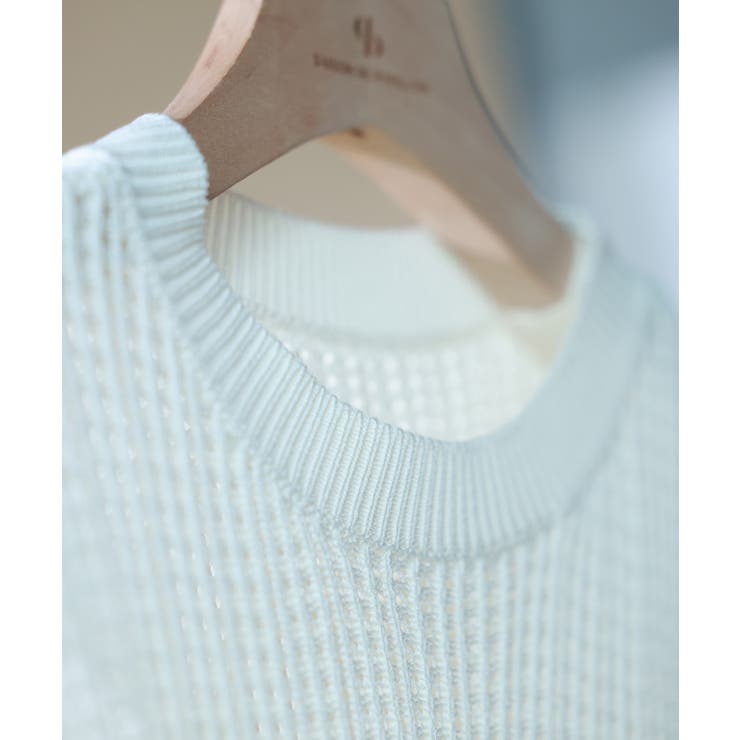 透かし編みフリンジデザインサマーニット | SAISON DE PAPILLON  | 詳細画像42 