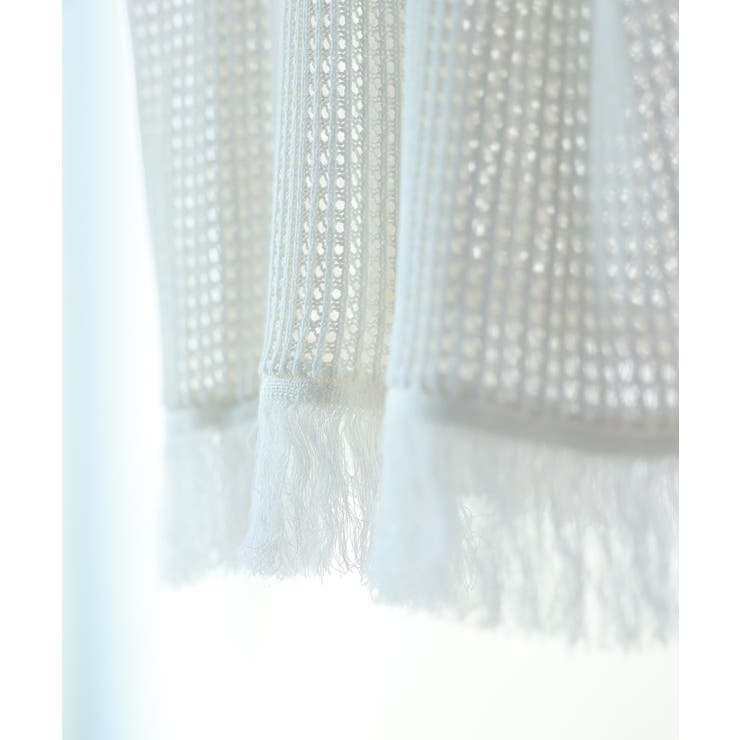 透かし編みフリンジデザインサマーニット | SAISON DE PAPILLON  | 詳細画像44 