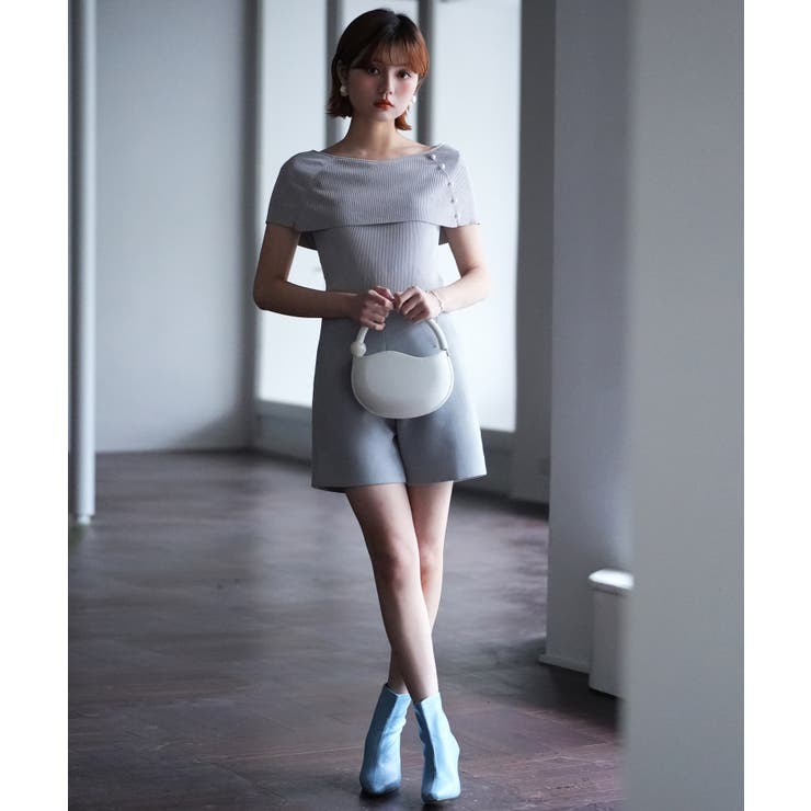 ケープ風2way半袖サマーニット | SAISON DE PAPILLON  | 詳細画像28 