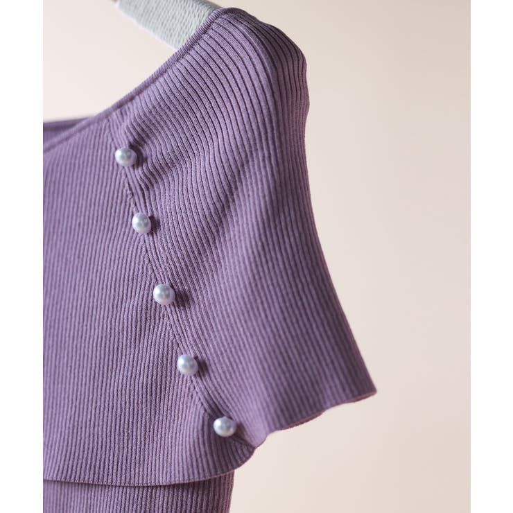 ケープ風2way半袖サマーニット | SAISON DE PAPILLON  | 詳細画像41 