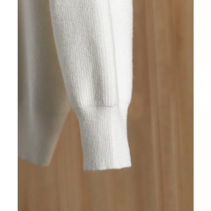 ショルダースリットニットプルオーバー | SAISON DE PAPILLON  | 詳細画像16 