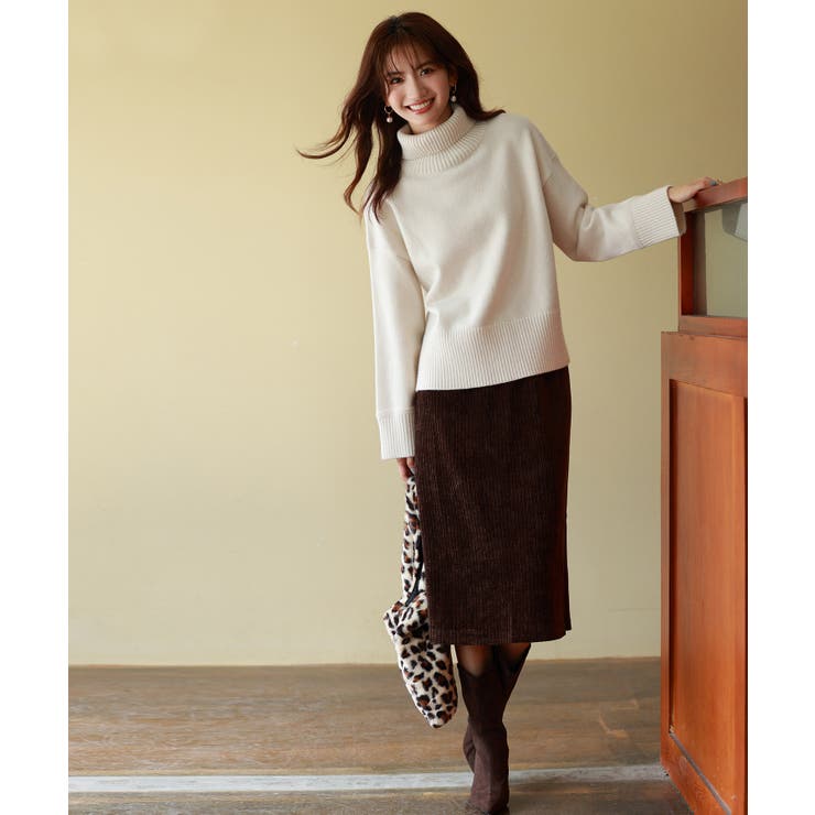 厚手ハイネックニット[品番：DSSW0002930]｜SAISON DE PAPILLON