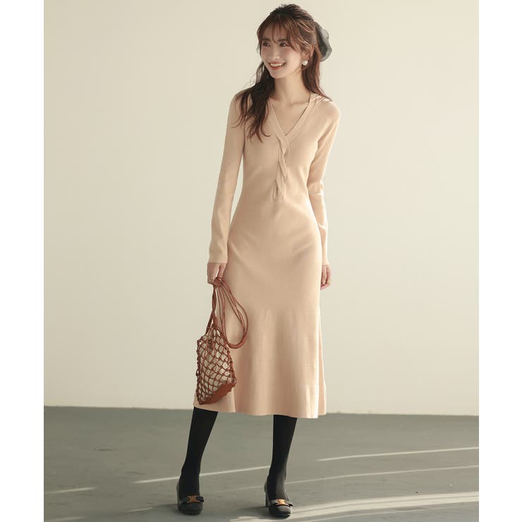 MOI FASRA DRESS モイ ワンピース - ロングワンピース