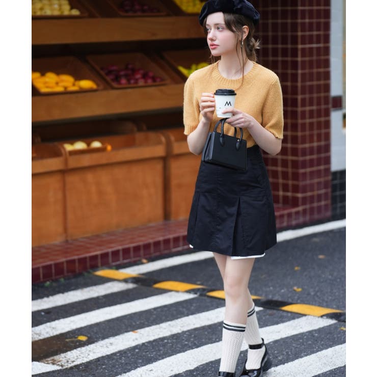 天竺編みサマーニットプルオーバー | SAISON DE PAPILLON  | 詳細画像12 