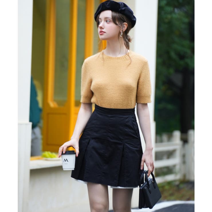 天竺編みサマーニットプルオーバー | SAISON DE PAPILLON  | 詳細画像13 