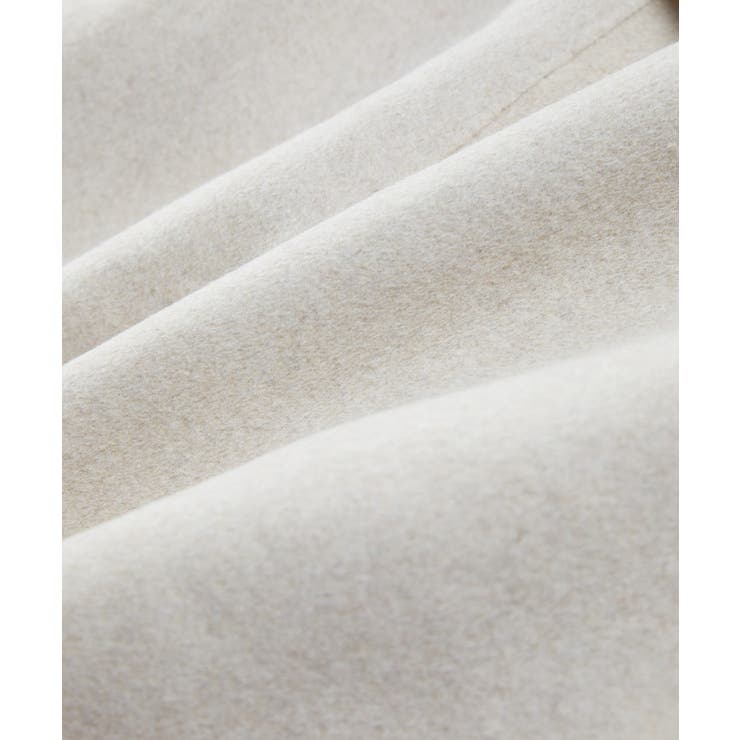 ウール混ダブルフェイスガウンコート | SAISON DE PAPILLON  | 詳細画像28 