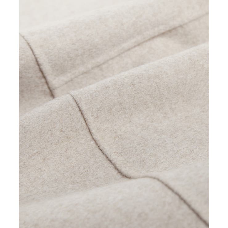 ウール混ダブルフェイスPコート | SAISON DE PAPILLON  | 詳細画像30 