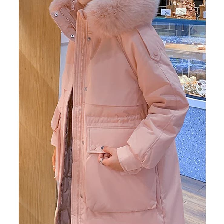 中綿ロングコート 綿服 ダウンコート[品番：DSSW0002993]｜SEU