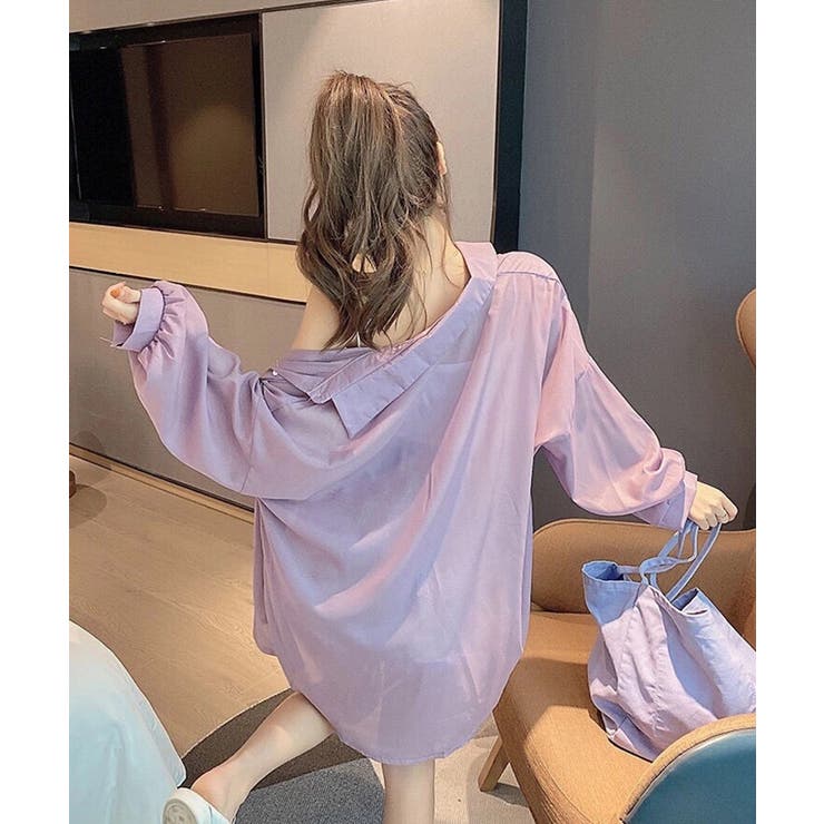 10色選べる！シアーシャツ カーディガン ゆったり | SEU | 詳細画像39 