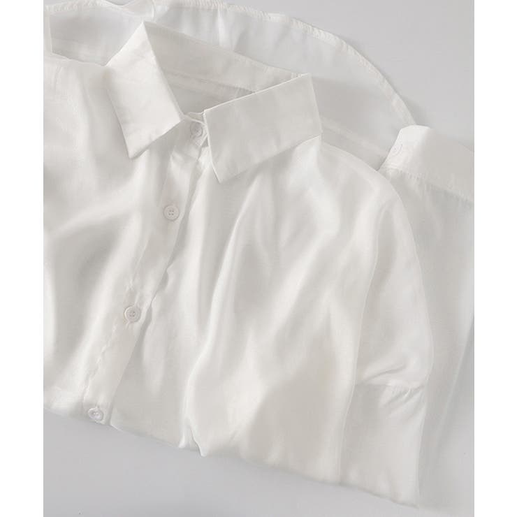 10色選べる！シアーシャツ カーディガン ゆったり | SEU | 詳細画像90 