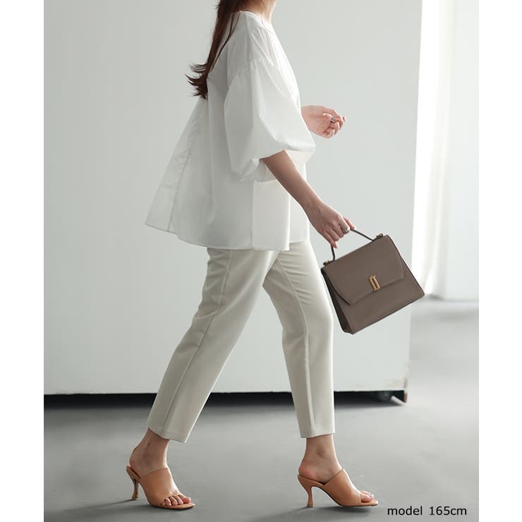 【SNSで大人気】ネック2タイプ選べる！袖コンブラウス トップス パフスリーブ | SEU | 詳細画像9 