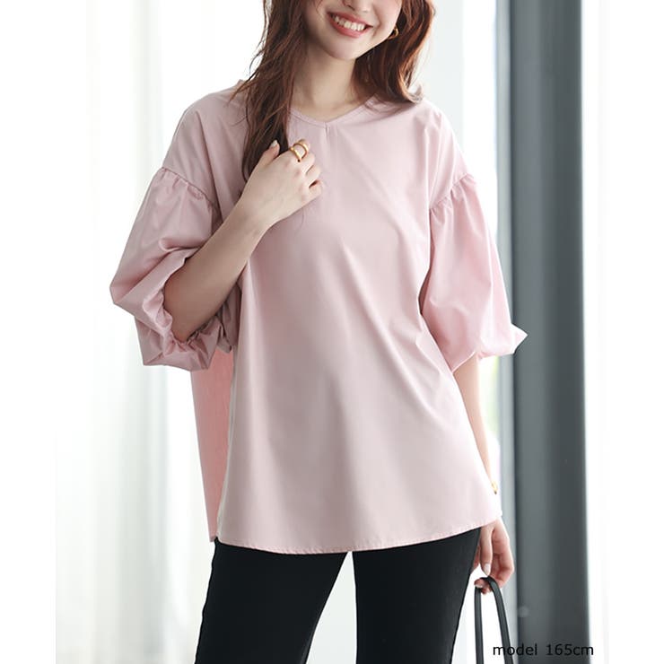 【SNSで大人気】ネック2タイプ選べる！袖コンブラウス トップス パフスリーブ | SEU | 詳細画像29 