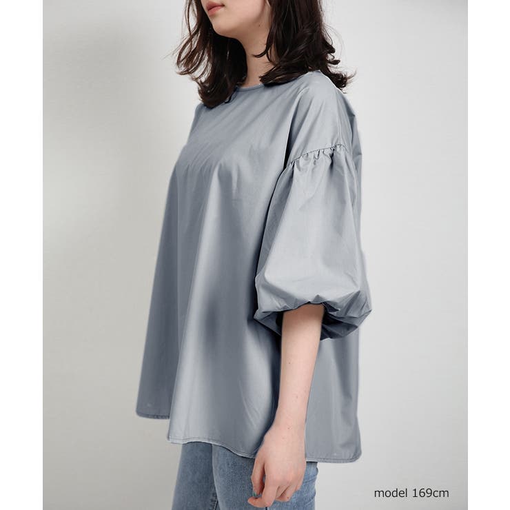 【SNSで大人気】ネック2タイプ選べる！袖コンブラウス トップス パフスリーブ | SEU | 詳細画像40 