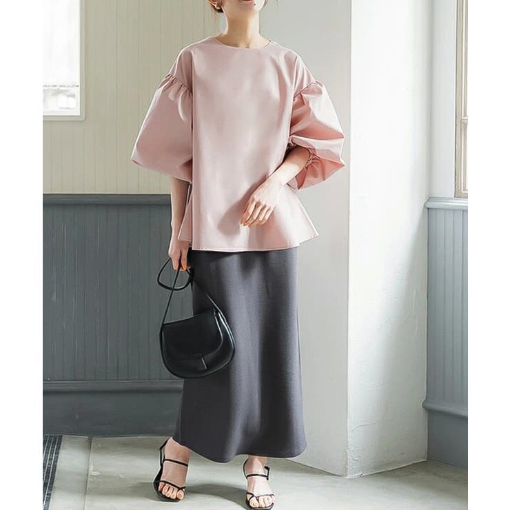 【SNSで大人気】ネック2タイプ選べる！袖コンブラウス トップス パフスリーブ | SEU | 詳細画像47 