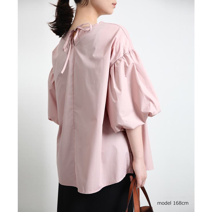 【SNSで大人気】ネック2タイプ選べる！袖コンブラウス トップス パフスリーブ | SEU | 詳細画像49 