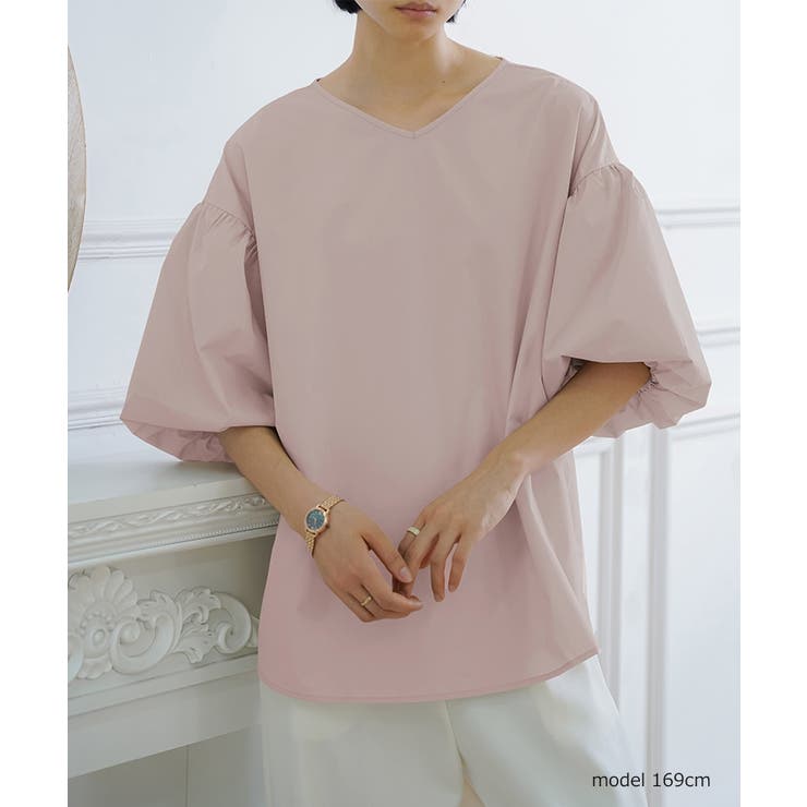 【SNSで大人気】ネック2タイプ選べる！袖コンブラウス トップス パフスリーブ | SEU | 詳細画像54 