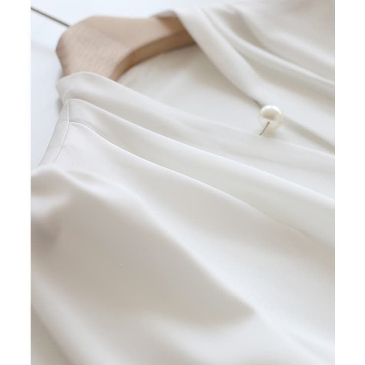 フロントタックVネックブラウス【SHOPLIST限定 新作 春 夏 秋 冬】 | SEU | 詳細画像21 