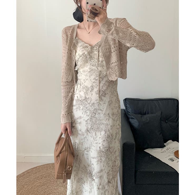 クロシェ編みサマーニットカーディガン シアートップス【SHOPLIST限定 新作 | SEU | 詳細画像11 