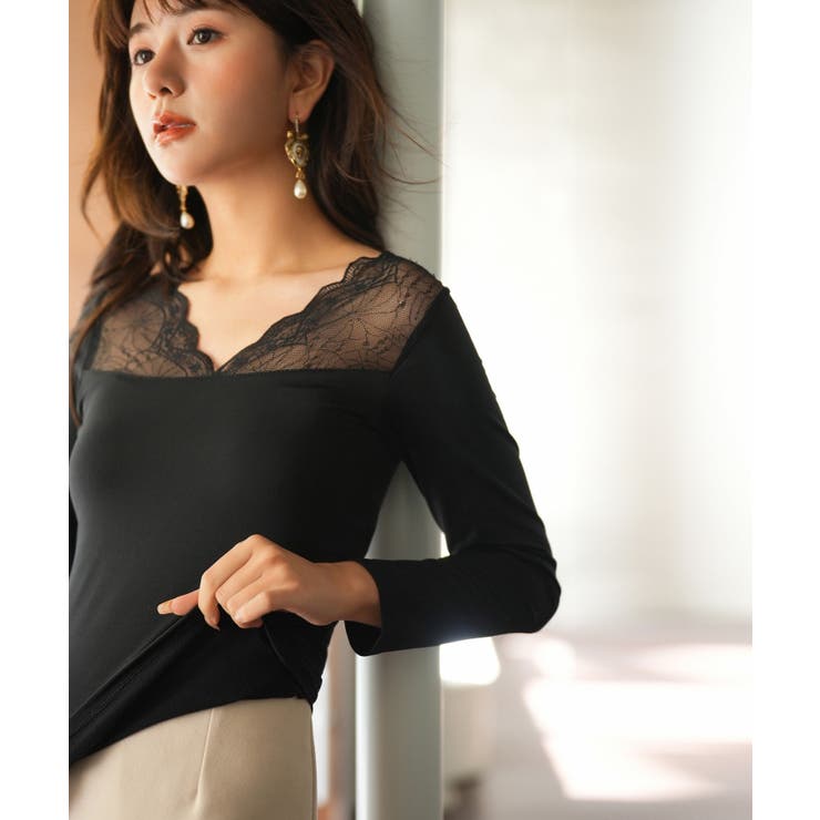 【SNSで話題沸騰！】大好評＆リピート多数のレーストップス | SAISON DE PAPILLON  | 詳細画像33 