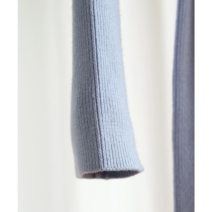 ウエストシェイプタートルネックニットワンピース | SAISON DE PAPILLON  | 詳細画像43