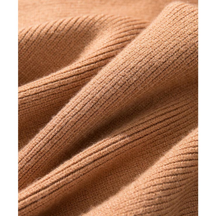 ウエストシェイプタートルネックニットワンピース | SAISON DE PAPILLON  | 詳細画像45