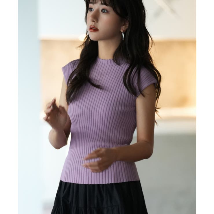 COS フレンチスリーブニットドレス JENNE フレンチスリーブサマーニットワンピース｜JENNE(ジェンヌ