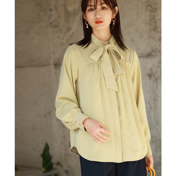 リボンタイシャーリングブラウス | SAISON DE PAPILLON  | 詳細画像59 